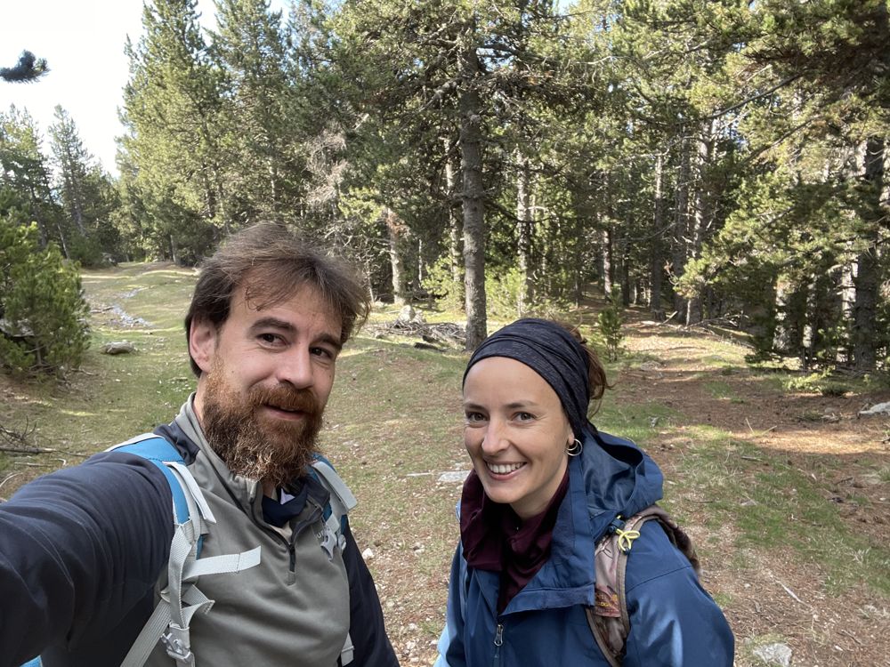 Selfie camino a l'Estany d'Orri