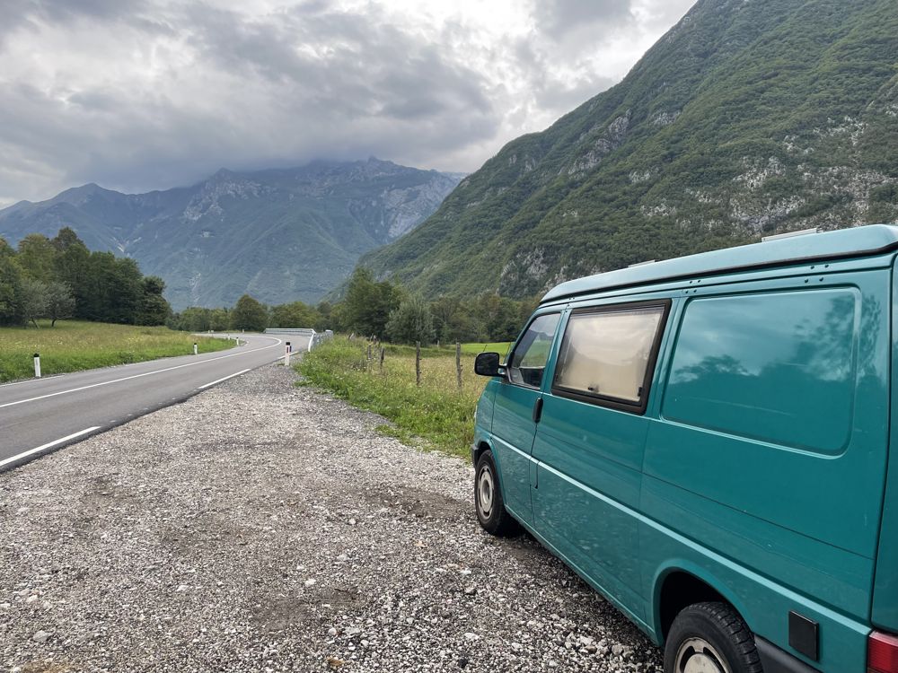 Furgo en ruta Eslovenia