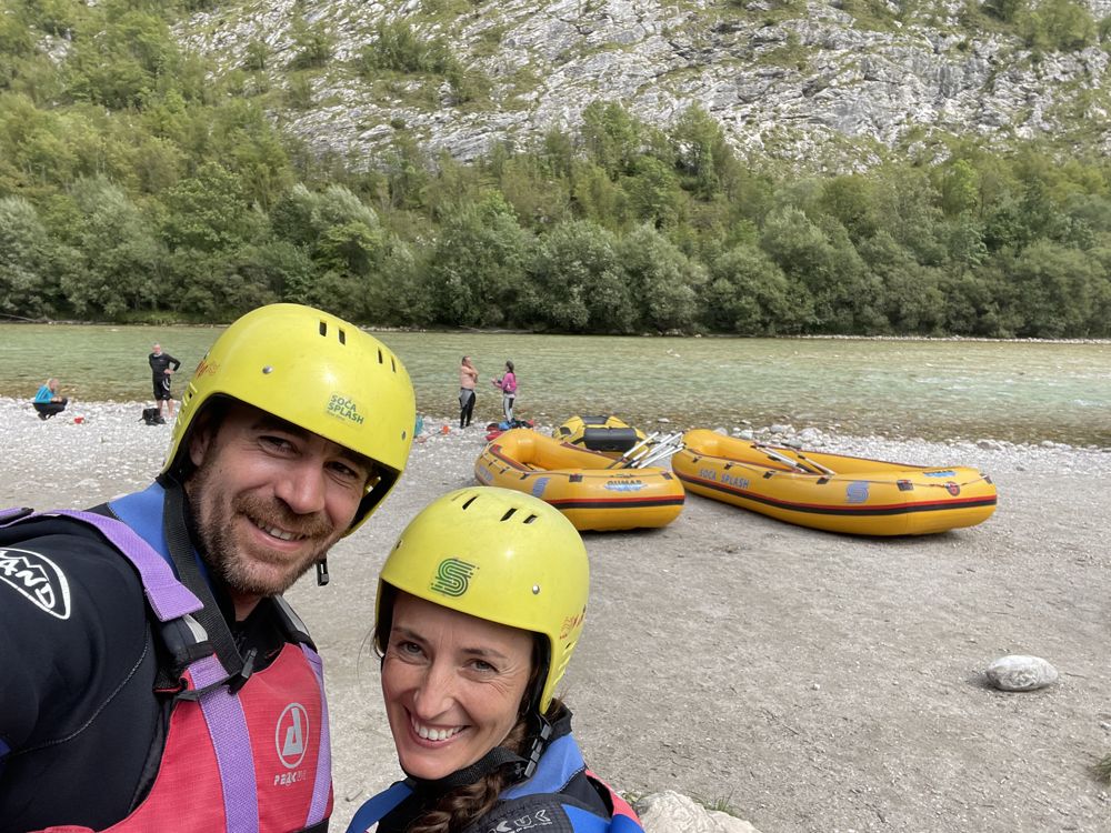 Rafting Soca river
