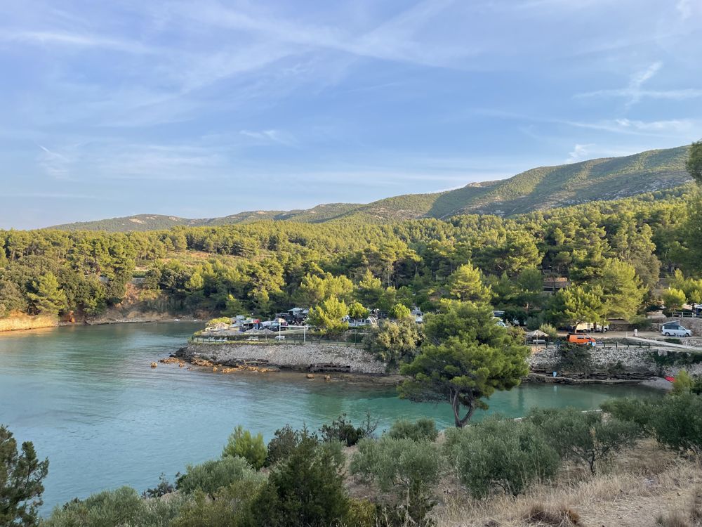 Kamp Grebišće en Hvar