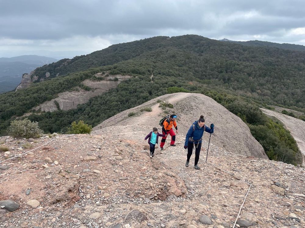 Subida al Montcau